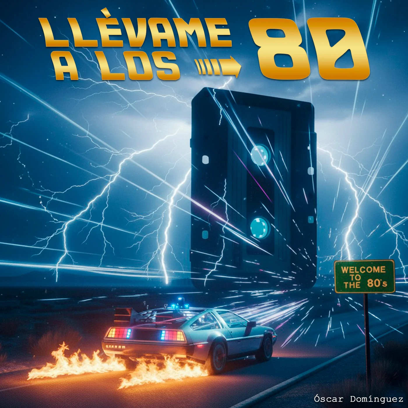 Portada de la canción: Llévame a los 80