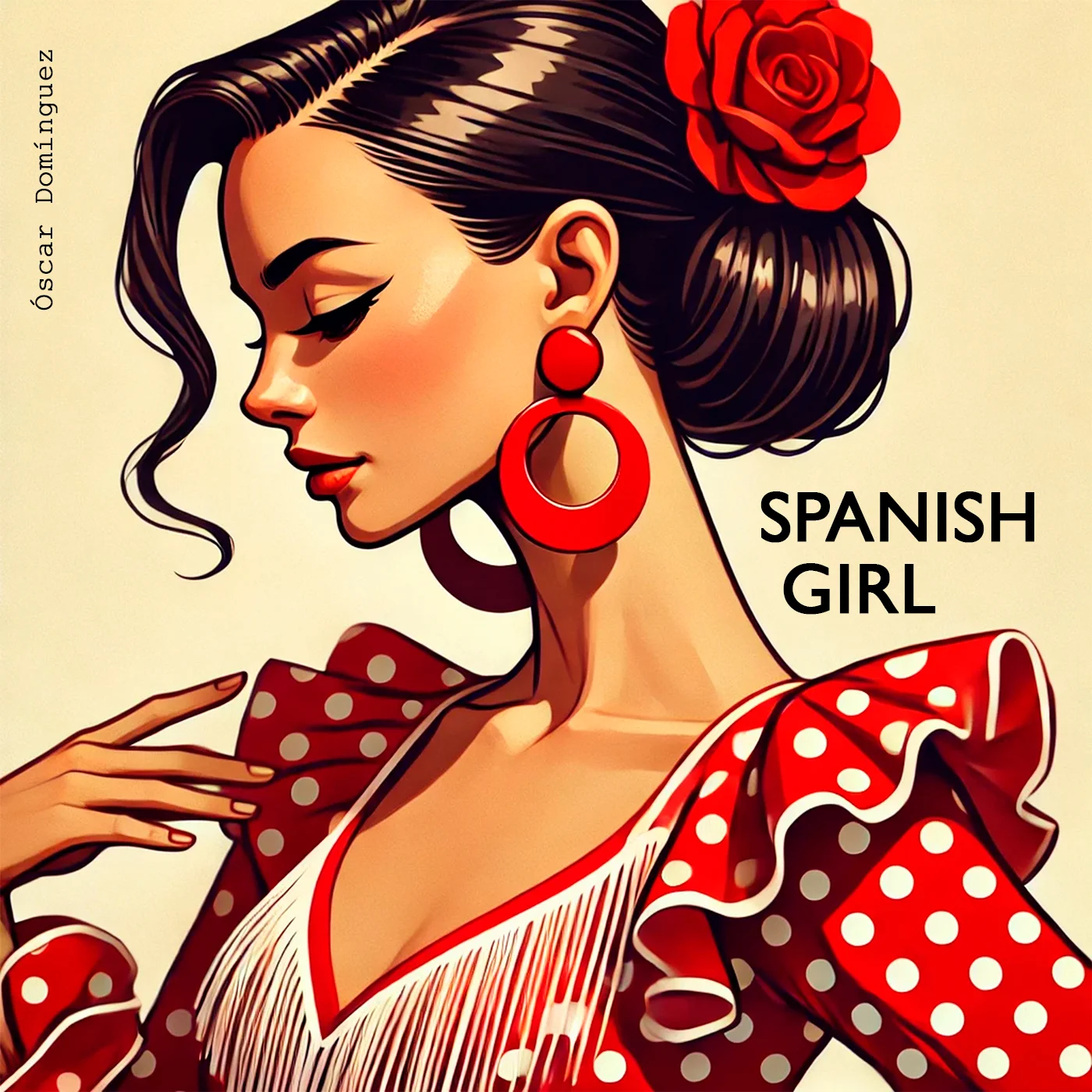 Portada de la canción: Spanish girl